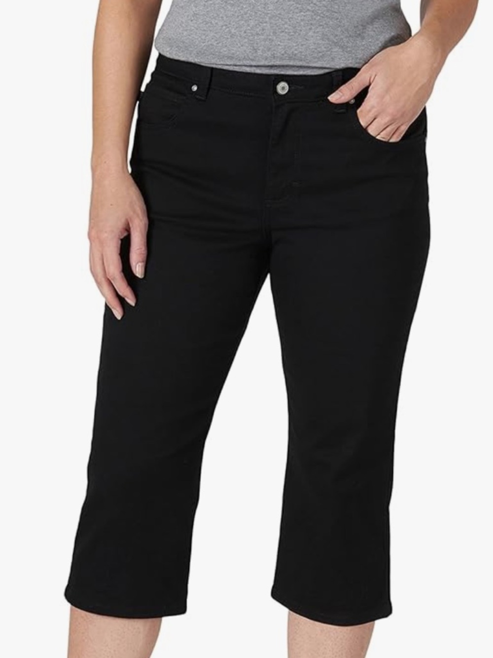 Women’s Black Capri Jeans
